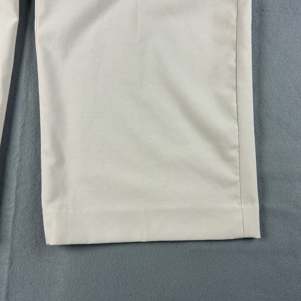 Tiger Woods Collection Golf Pants Mens 40x30 Beige Flat Front Stretch 229980-245 - Picture 12 of 16